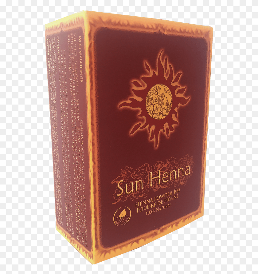 551x831 Sun Henna Powder 100G Box, Книга, Ликер, Алкоголь Png Скачать