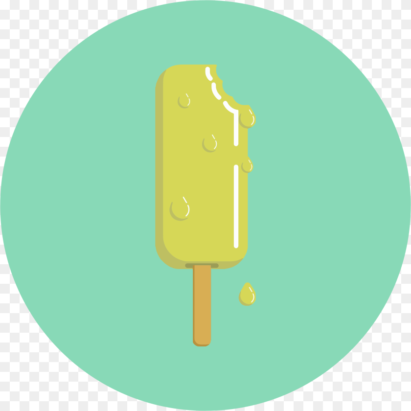 Sun Melting Ice Clip Art, Food, Ice Pop, Cream, Dessert Sticker PNG