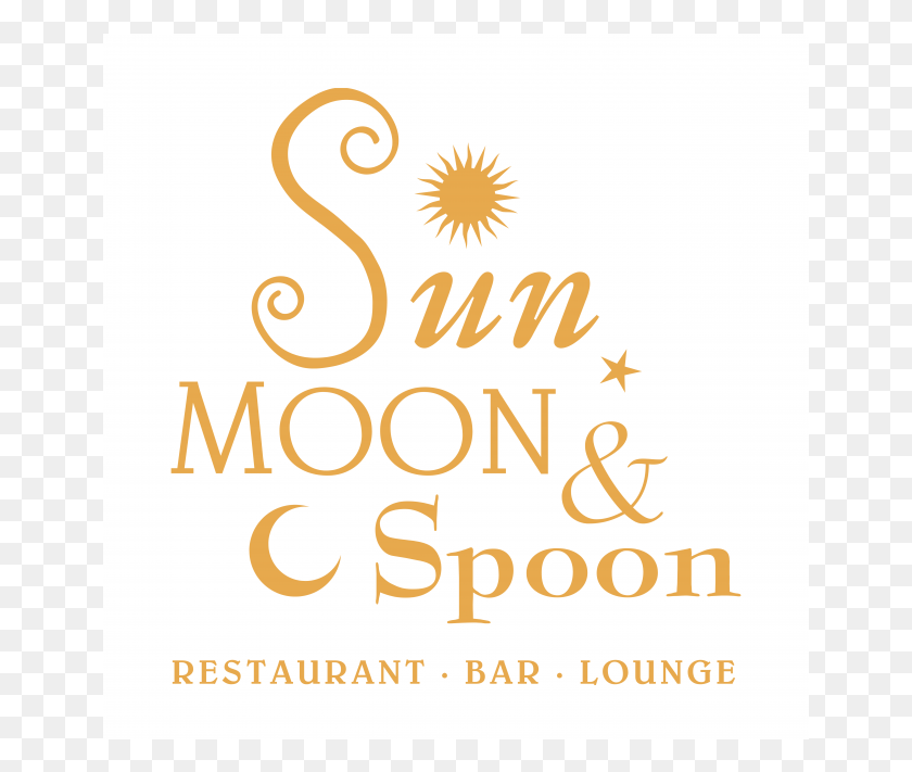 651x651 Sun Moon Spoon Logo Poster, Text, Alphabet, Label HD PNG Download