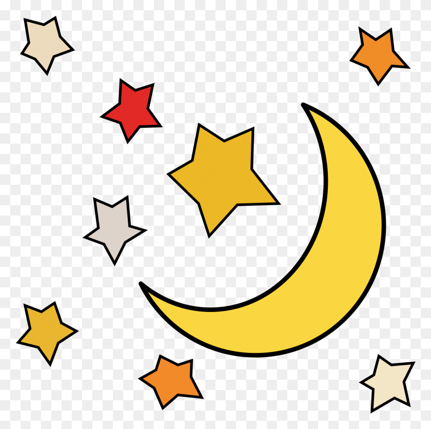 1806x1799 Sun Moon Stars Clipart At Getdrawings Stars And Moon Clipart, Symbol, Star Symbol HD PNG Download