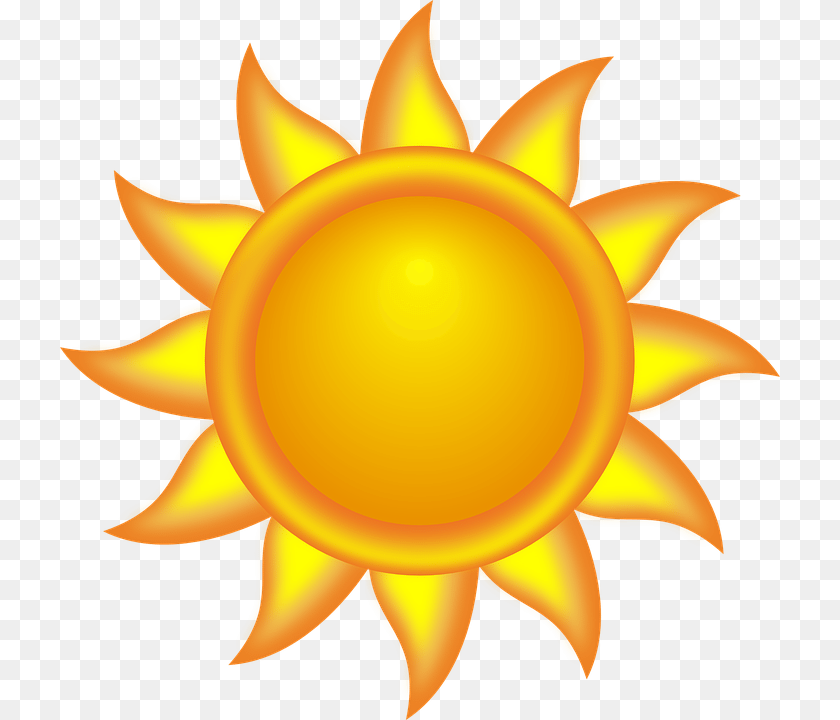 Sun Rays Clipart Sun Clipart, Nature, Outdoors, Sky, Flower Sticker PNG