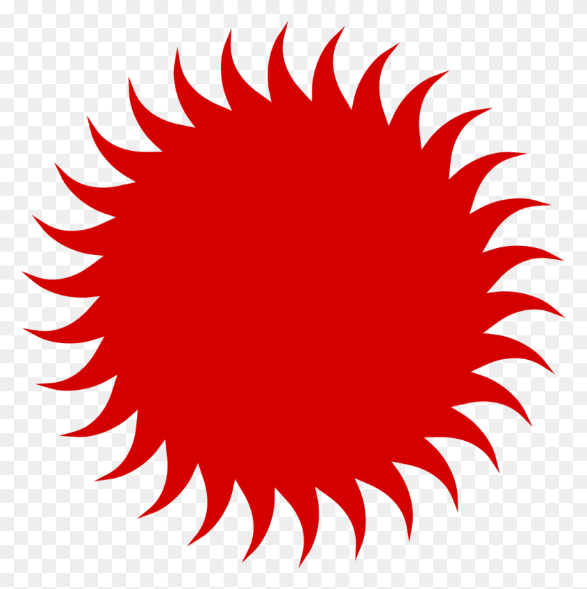 1020x1024 Sun Red Icon Imperial Valley Comic Con, Patrón, Símbolo, Fractal Hd Png