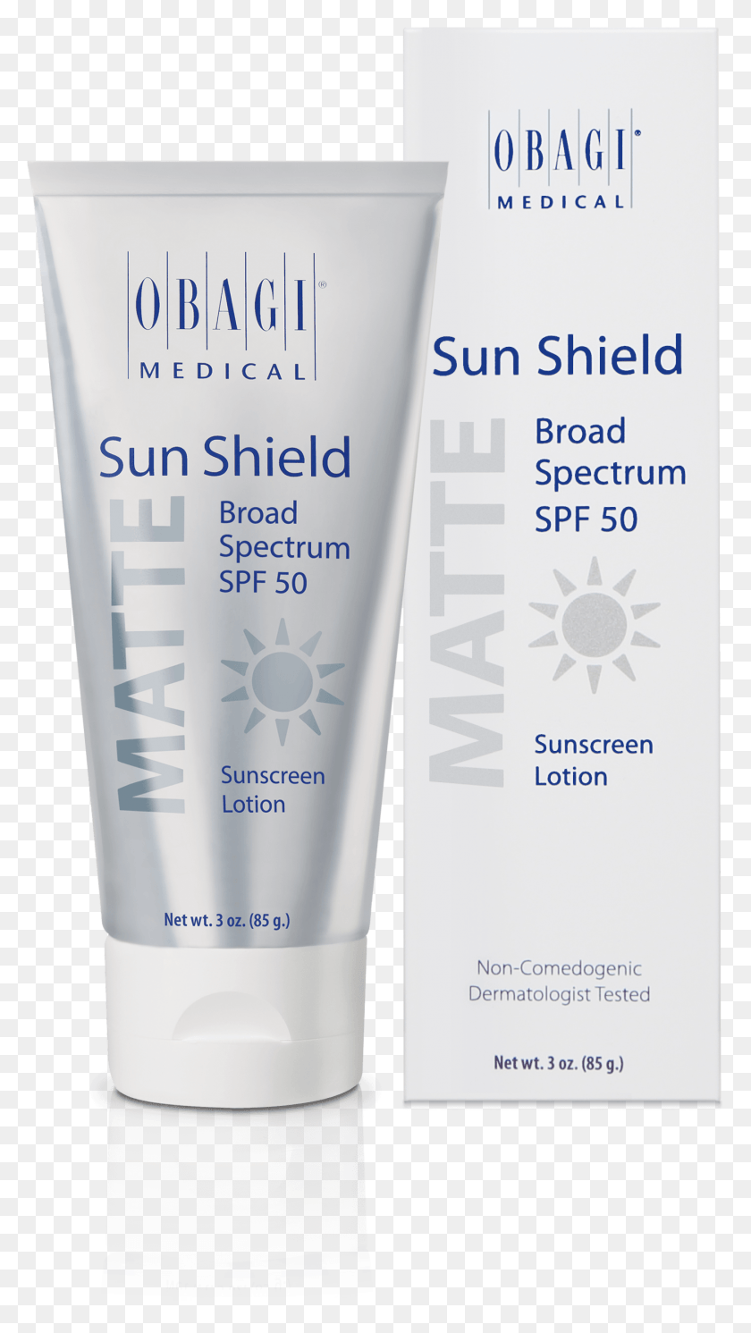 1403x2574 Descargar Png Sun Shield Matte Broad Spectrum Spf Protector Solar, Botella, Cosméticos, Champú Hd Png