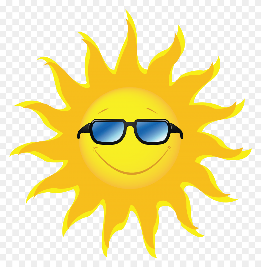 4140x4255 Sun Sun With Glasses, Nature, Sunglasses, Accessories HD PNG Download