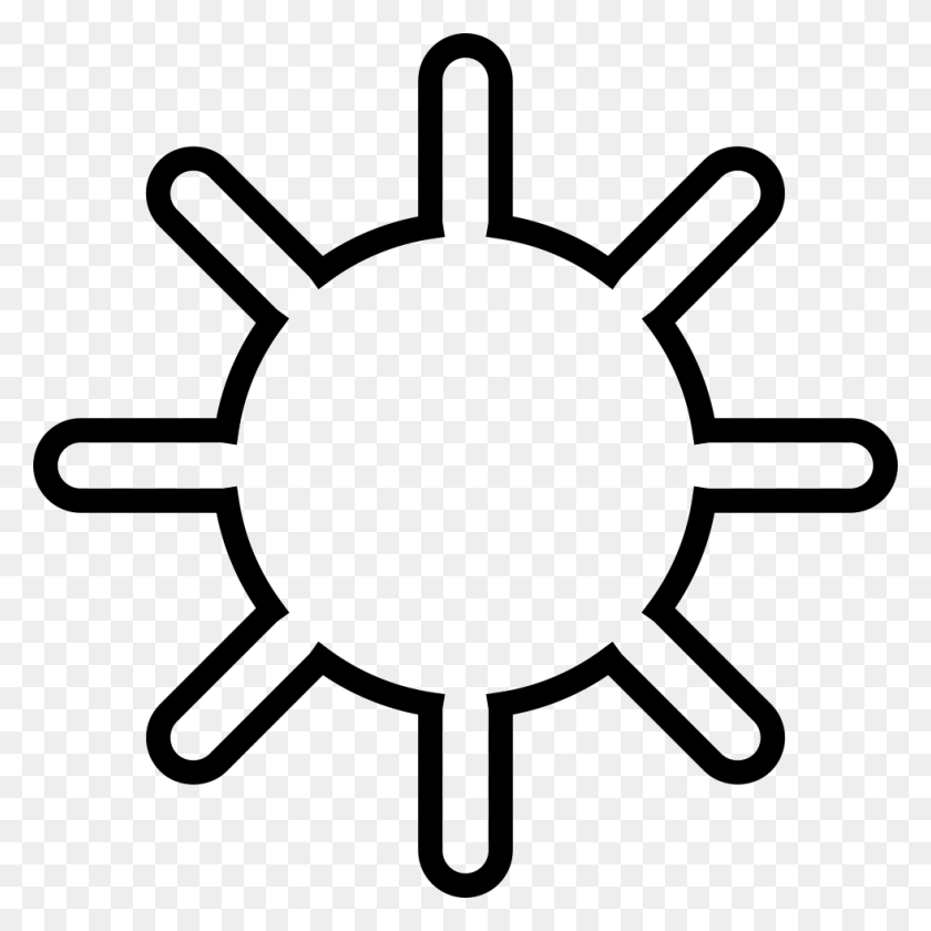 980x980 Sun Symbol Comments Web Service Icon, Stencil, Adapter HD PNG Download
