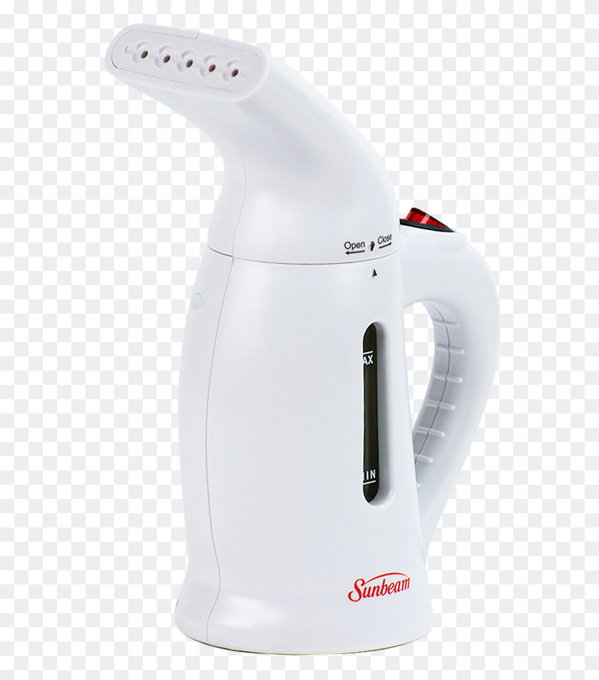 567x894 Sunbeam Sb51w Handheld Compact Fabric And Garment Steamer Kettle, Pot, Appliance HD PNG Download