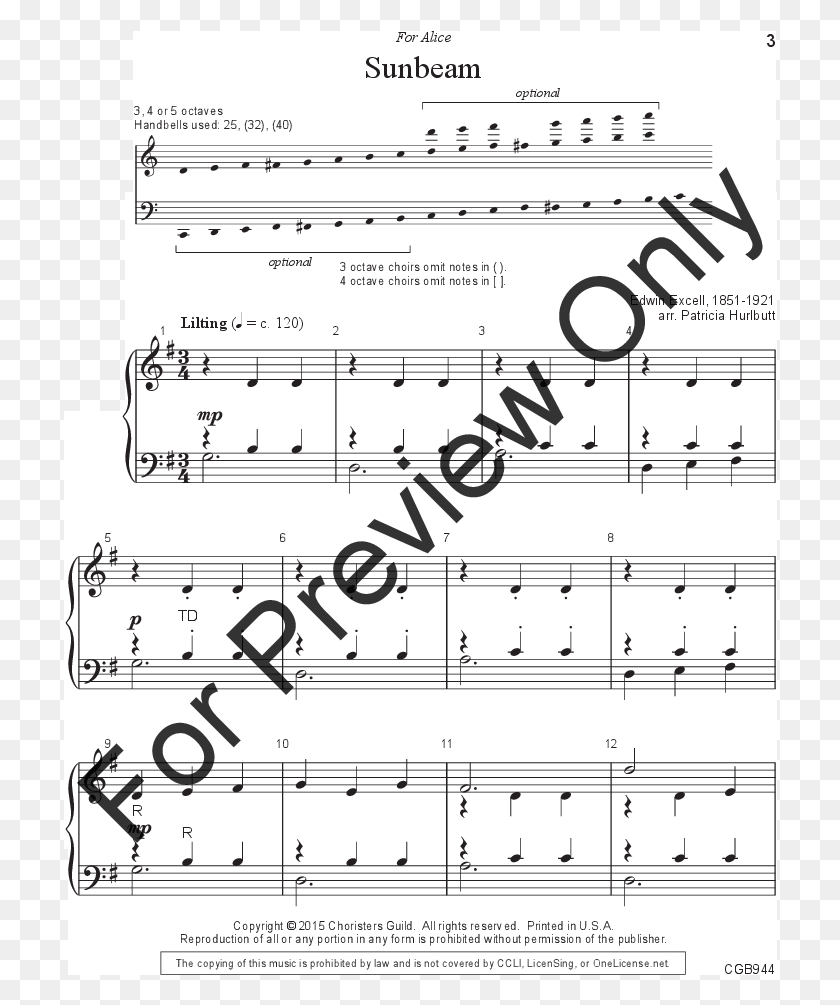 714x945 Sunbeam Thumbnail Sunbeam Thumbnail Sunbeam Thumbnail Miffy, Sheet Music, Text HD PNG Download