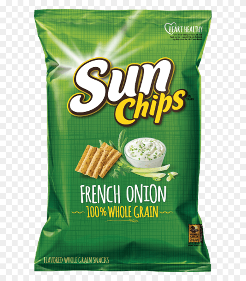 611x900 Sunchips French Onion, Bread, Food, Cracker HD PNG Download