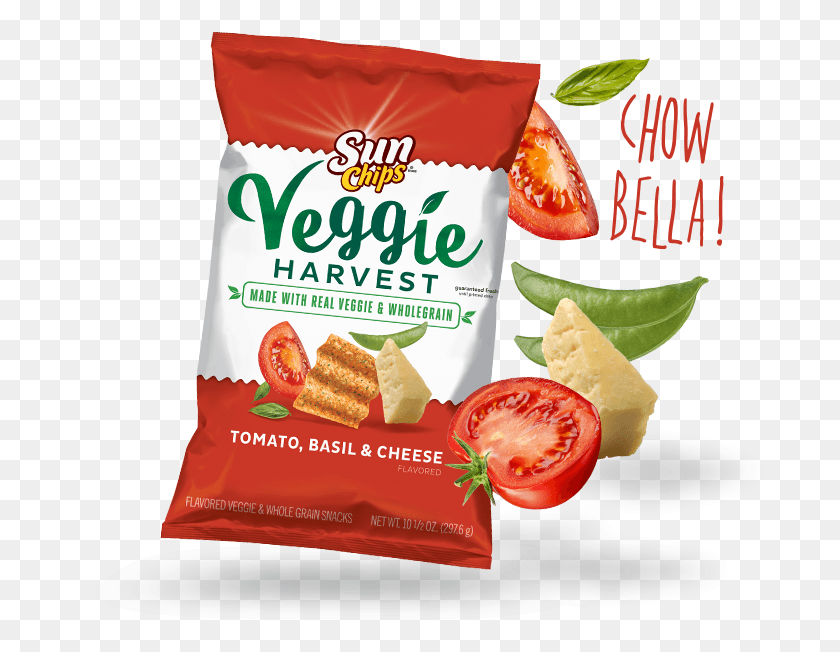 704x592 Sunchips Sunchips Veggie Harvest Tomato Basil Amp Cheese, Lunch, Meal, Food HD PNG Download