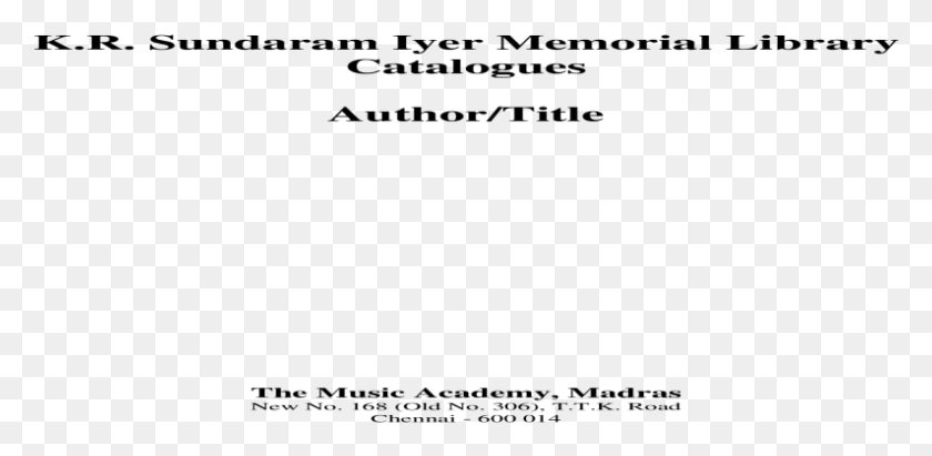 794x358 Sundaram Iyer Memorial Library Catalogues Authortitle Comptine Pour Apprendre Compter, Gray, World Of Warcraft HD PNG Download