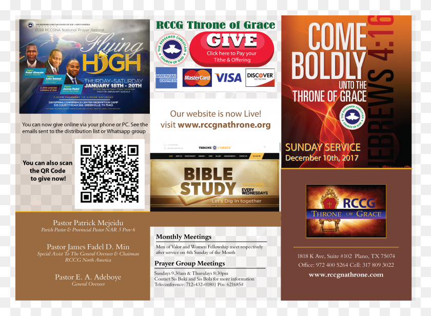 3579x2552 Sunday Bulletin 12 10 Rccg Bulletins, Flyer, Poster, Paper HD PNG Download