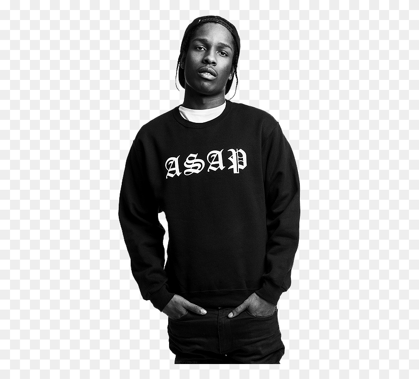 367x699 Sunday January 20 Hottest Pics Of Asap Rocky, Clothing, Apparel, Sweatshirt HD PNG Download