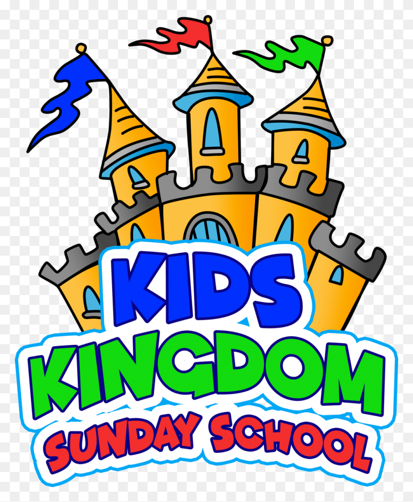 1000x1233 La Escuela Dominical Kids Kingdom Logo Kids Kingdom, Multitud, Iluminación, Parque Temático Hd Png