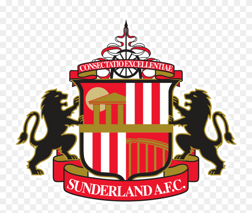 1229x1024 Descargar Png Sunderland Football Club Logo, Logotipo De Sunderland, Símbolo, Marca Registrada, Emblema Hd Png