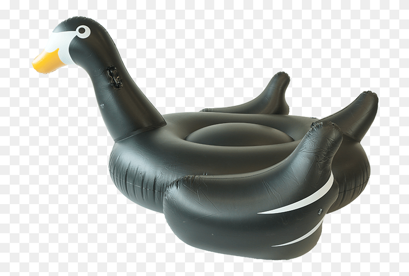 716x508 Sunfloats Inflatable Black Swan Pool Floats Inflatable, Hammer, Tool HD PNG Download