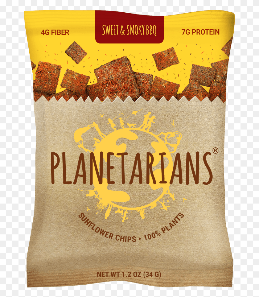 687x903 Sunflower Chips Sweet Amp Smoky Bbq Planetarians, Sack, Bag, Cushion HD PNG Download