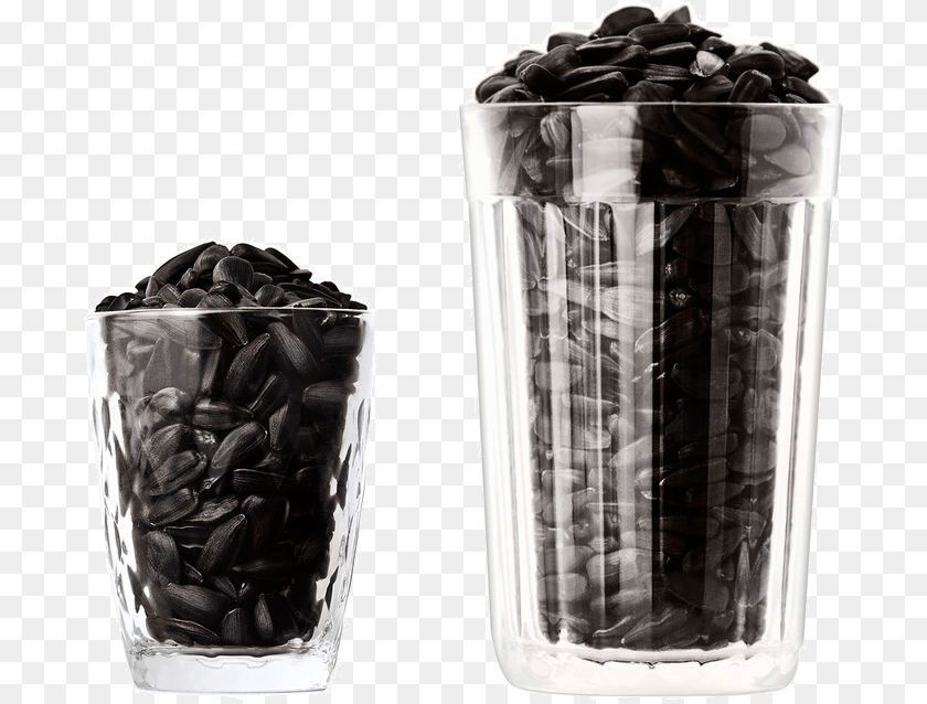 691x638 Sunflower Seeds Image Stakan Semechek, Cup, Glass, Jar Sticker PNG