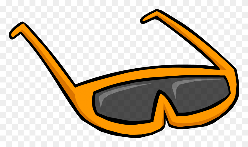 1376x776 Sunglass Clipart Gold Club Penguin Sun Glasses, Accessories, Accessory, Goggles HD PNG Download