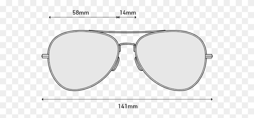 573x332 Sunglass Drawing Aviator Glass Circle, Moon, Outer Space, Night HD PNG Download