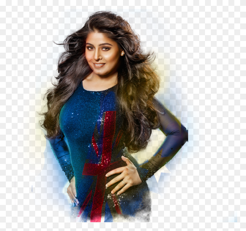 903x845 Sunidhi Chauhan One Of The Top Indian Singers Image Indian Singer, Clothing, Apparel, Dance Pose HD PNG Download