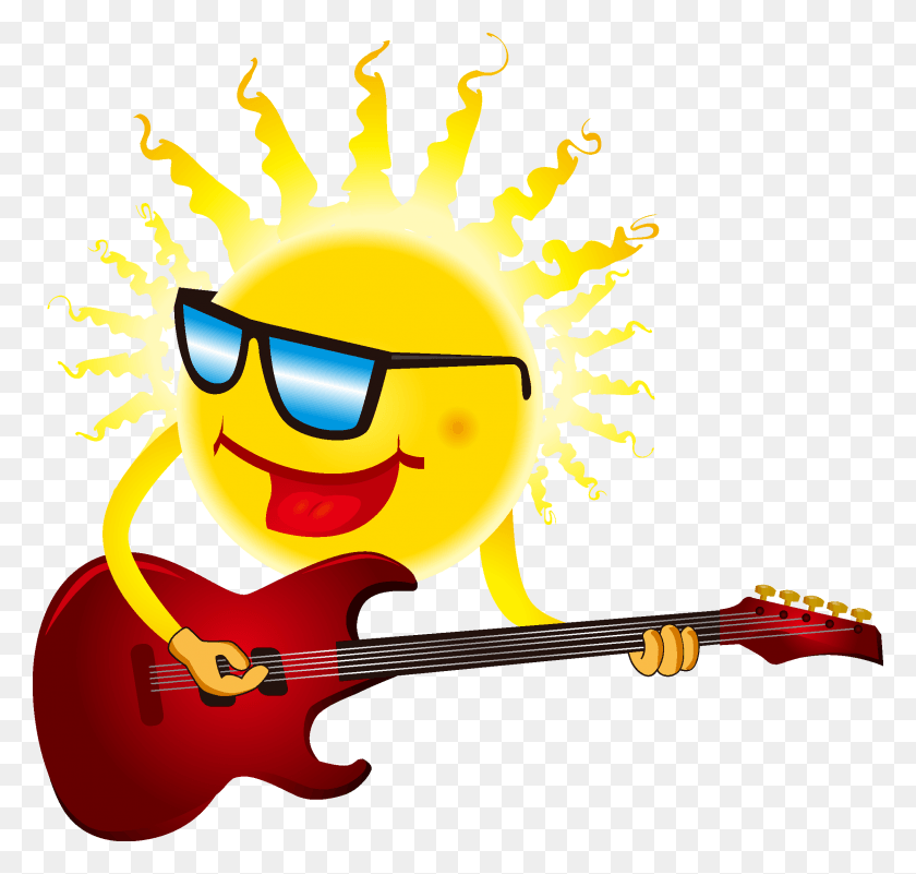 2244x2133 Sunlight Clipart Художественные Цитаты Вторника, Гитара, Досуг, Музыкальный Инструмент Hd Png Скачать