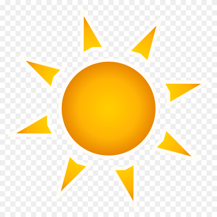 894x894 Sunrise Vector Transparent Background Sun Clipart, Outdoors, Nature, Sky HD PNG Download
