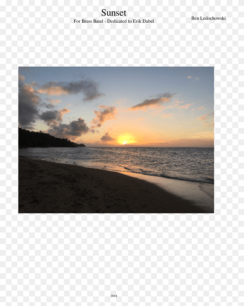715x993 Sunset, Nature, Outdoors, Shoreline HD PNG Download
