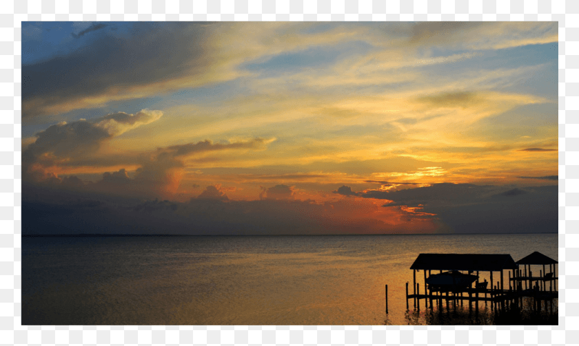1001x569 Sunset, Water, Waterfront, Nature HD PNG Download