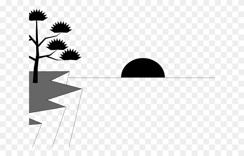 640x480 Sunset Clipart Water Clip Art, Symbol, Star Symbol, Logo HD PNG Download