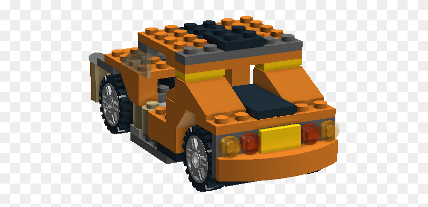 494x346 Sunset Minifig Car W Roof Back Model Car, Toy, Vehicle, Transportation HD PNG Download