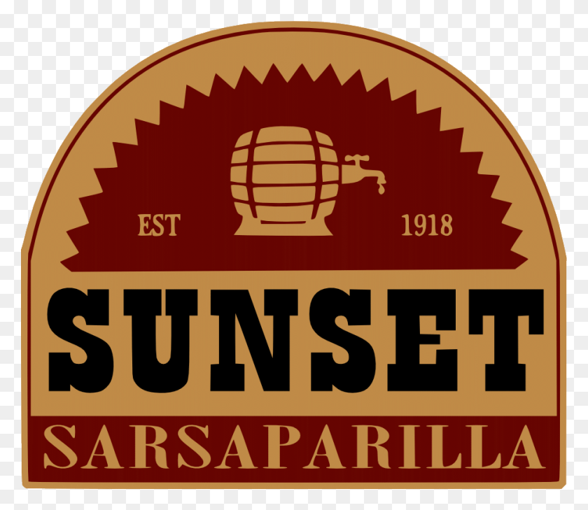 932x800 Sunset Sarsaparilla Company Fallout Sunset Sarsaparilla Label, Text, Word, Logo HD PNG Download