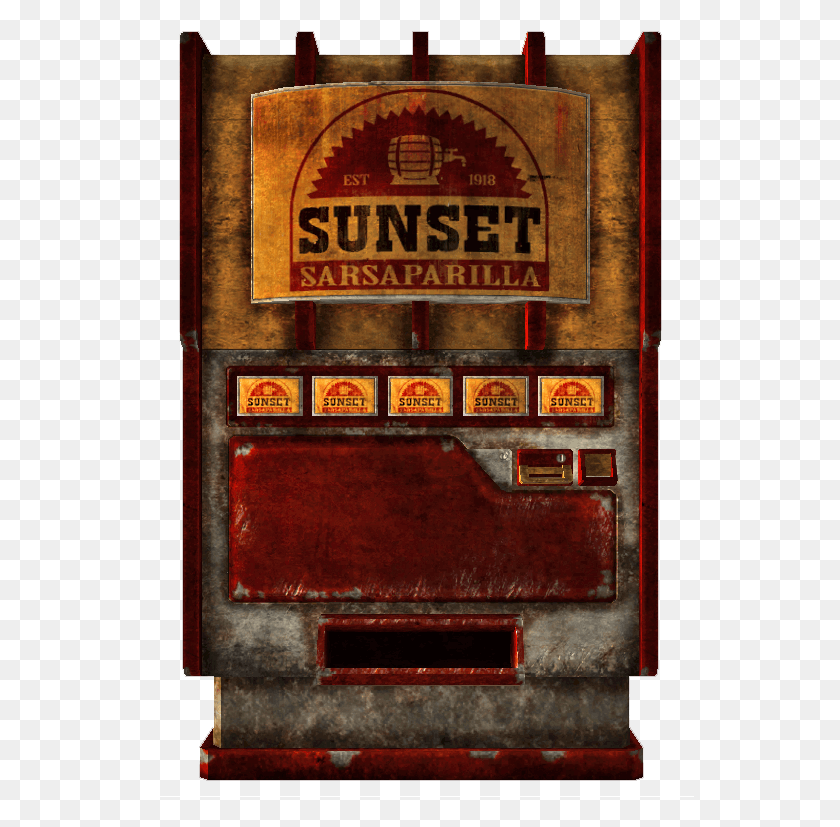 549x767 Sunset Sarsaparilla Vending Machine Sunset Sarsaparilla, Mailbox, Letterbox, Logo HD PNG Download