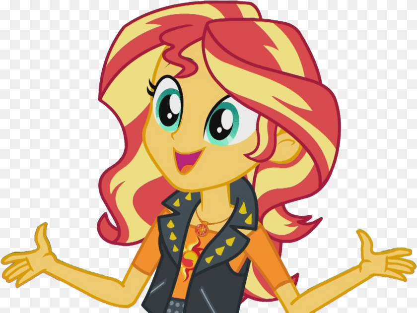 1267x952 Sunset Shimmer Eqg Cute, Baby, Person, Book, Comics Clipart PNG