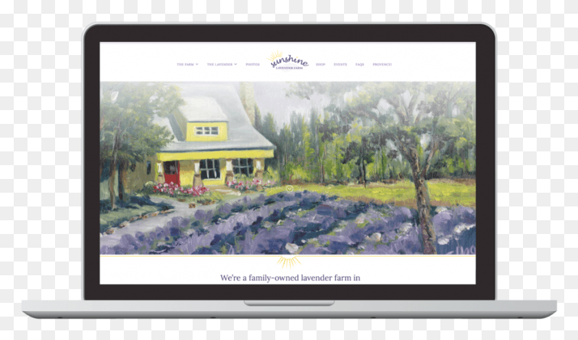 906x505 Sunshine Lavender Farm, Монитор, Экран, Электроника Hd Png Скачать