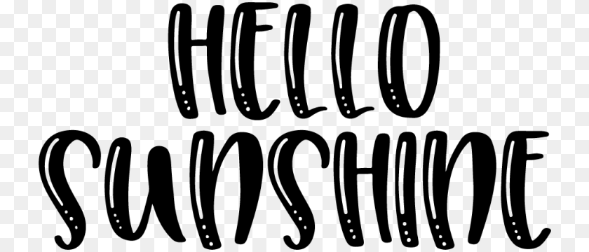 Sunshine Pic, Gray Clipart PNG