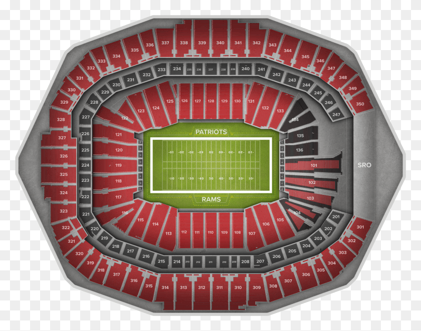 2487x1918 Suntrust Park Seating Chart Soccer Specific Stadium HD PNG Download