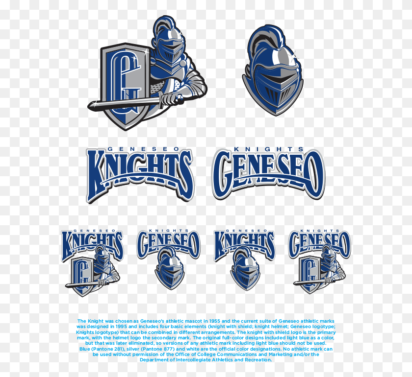 593x710 Suny Geneseo Logo Suny Geneseo Knights, Clothing, Apparel, Flyer HD PNG Download