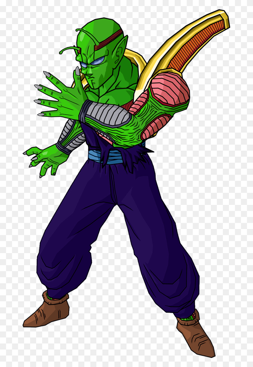 690x1158 Super Baby Piccolo By Db Own Universe Arts, Person, Human, Costume HD PNG Download
