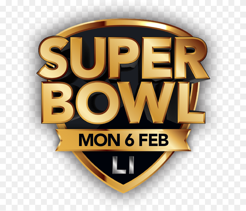 Super Bowl 2017 Logo Emblem, Badge, Symbol, Tape, Architecture Transparent PNG