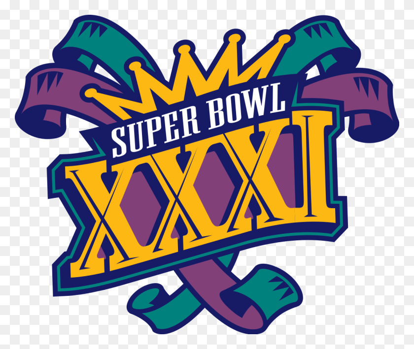 1230x1024 Descargar Png / Super Bowl Xxxi Super Bowl Xxxi Logo, Desfile, Texto, Multitud Hd Png
