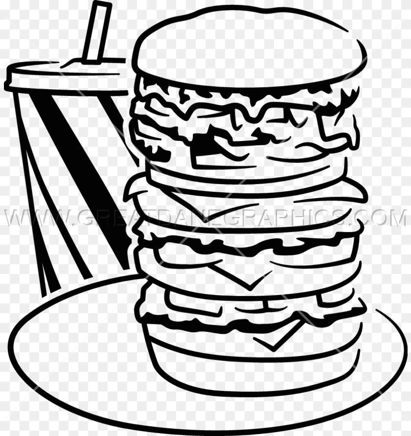 825x891 Super Burger Production Ready Artwork For T Shirt Printing, Bow, Food, Weapon Sticker PNG