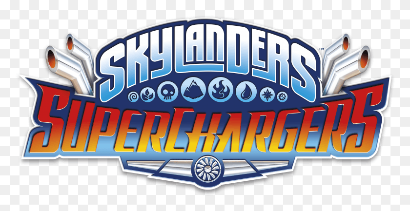 4541x2173 Super Chargers Skylanders Superchargers Logo, Word, Text, Tire HD PNG Download
