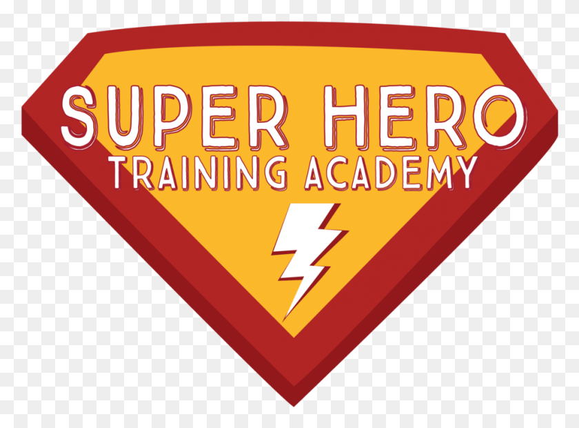 958x689 Super Hero Training Academy Logo Final, Label, Text, Sticker Descargar Hd Png
