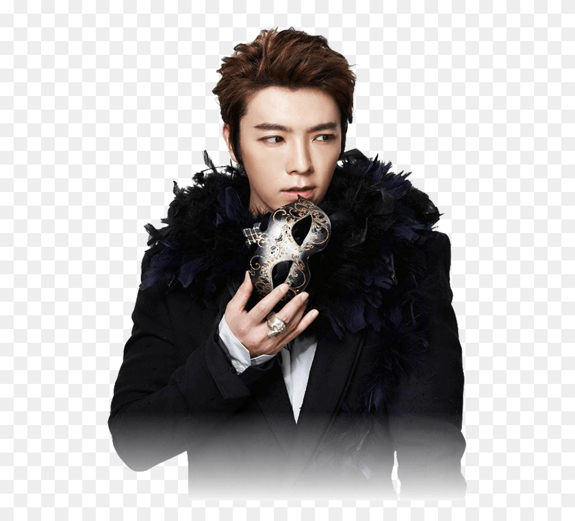 525x700 Super Junior Opera Donghae, Clothing, Apparel, Person HD PNG Download