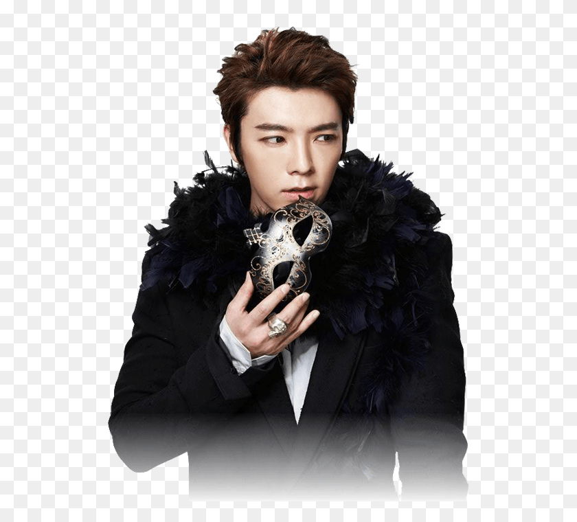 525x700 Super Junior Opera Donghae, Одежда, Одежда, Человек Hd Png Скачать