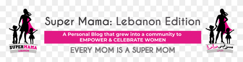 1501x304 Super Mama Lebanon Graphic Design, Text, Alphabet, Face HD PNG Download