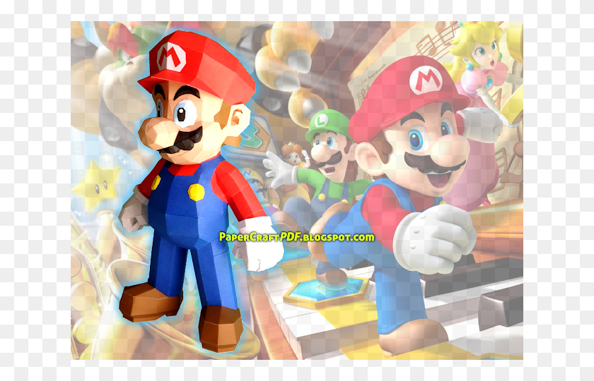 640x480 Супер Марио, Игрушка Hd Png Скачать