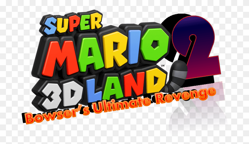 697x426 Логотип Super Mario 3D Land Супер Марио 3D Land, Pac Man Hd Png Скачать