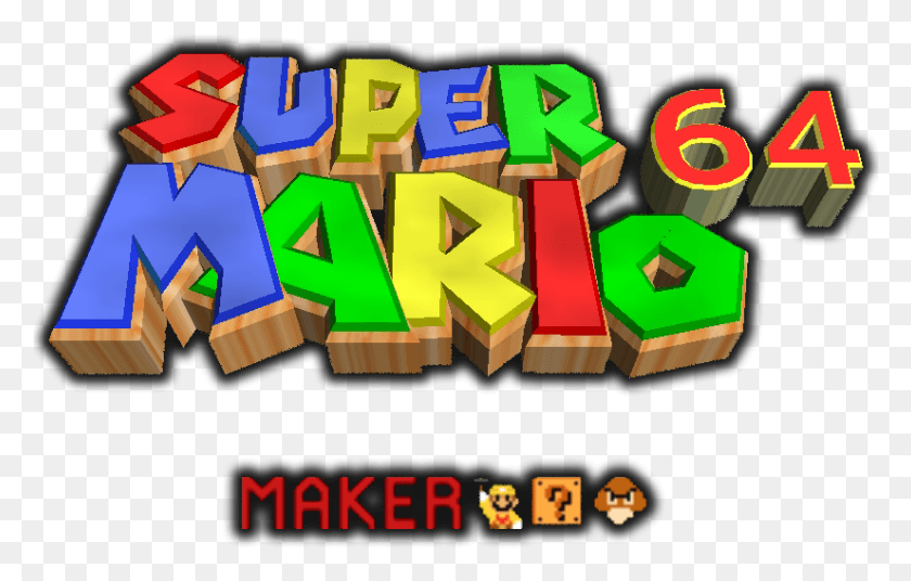 825x504 Descargar Png / Super Mario 64 Maker, Toy Hd Png