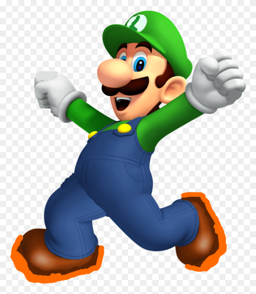 934x1085 Super Mario And Luigi Nintendo Luigi Transparent, Toy HD PNG Download